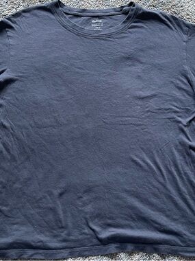 Madewell Dark Navy Crewneck Long Sleeve Tee